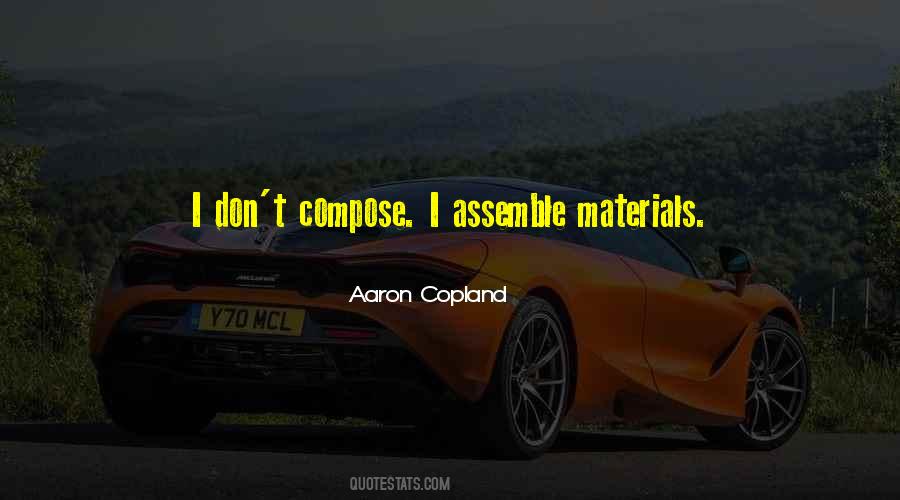 Aaron Copland Quotes #1517089