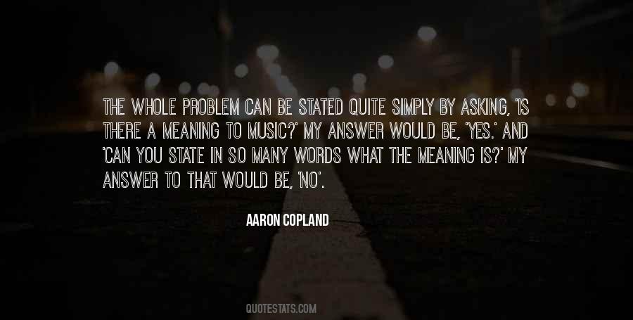 Aaron Copland Quotes #249152