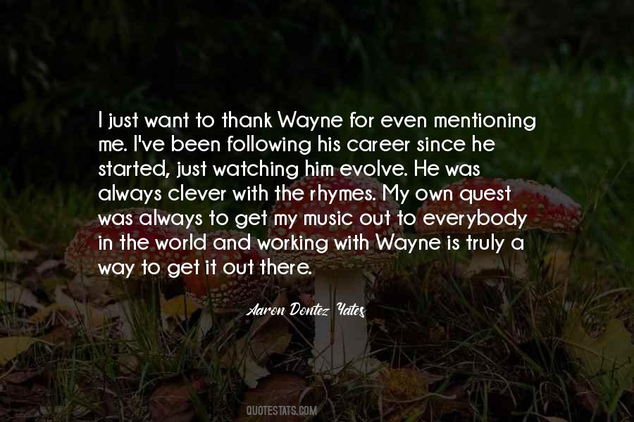 Aaron Dontez Yates Quotes #196251 Aaron Dontez Yates Quotes #196251