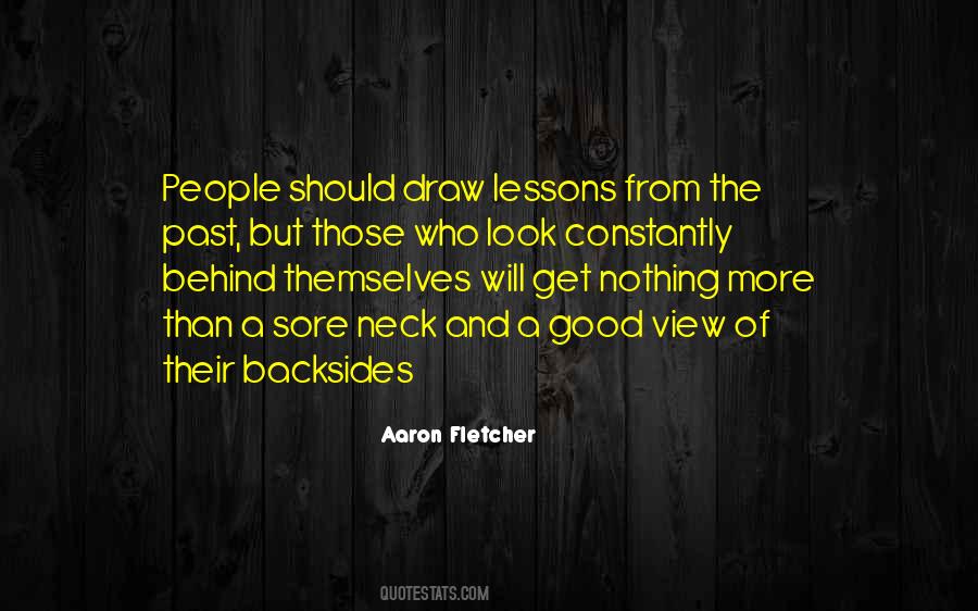Aaron Fletcher Quotes #1419406