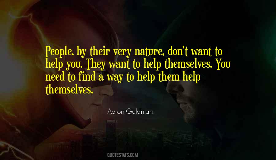 Aaron Goldman Quotes #549527