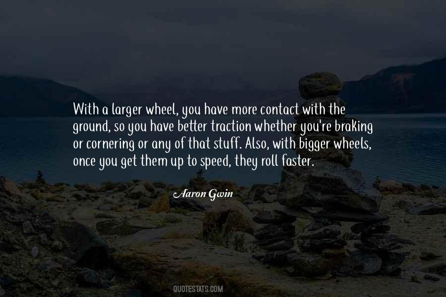 Aaron Gwin Quotes #62049