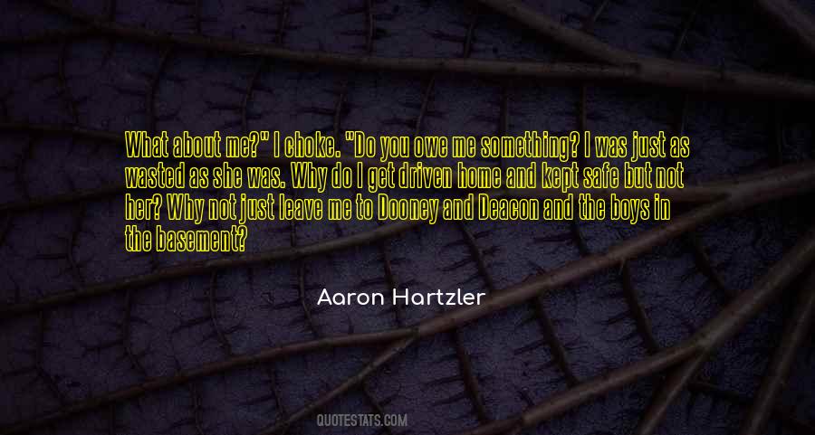 Aaron Hartzler Quotes #1222165