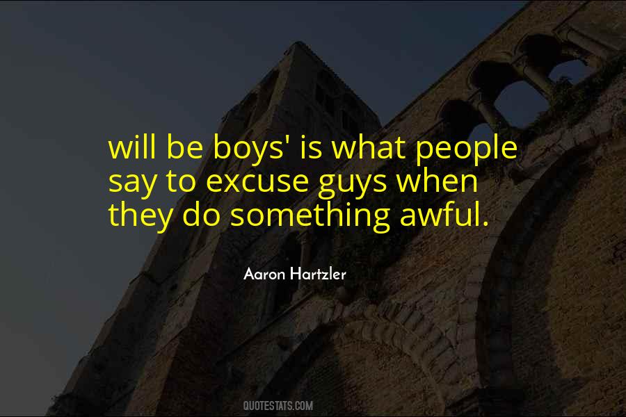 Aaron Hartzler Quotes #82671