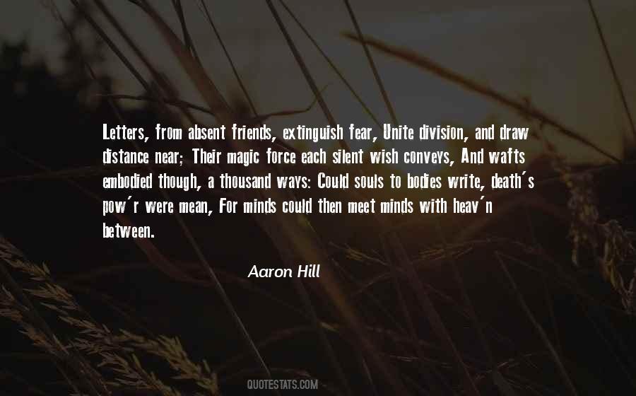 Aaron Hill Quotes #1235265