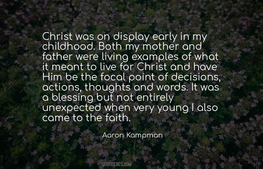 Aaron Kampman Quotes #936280