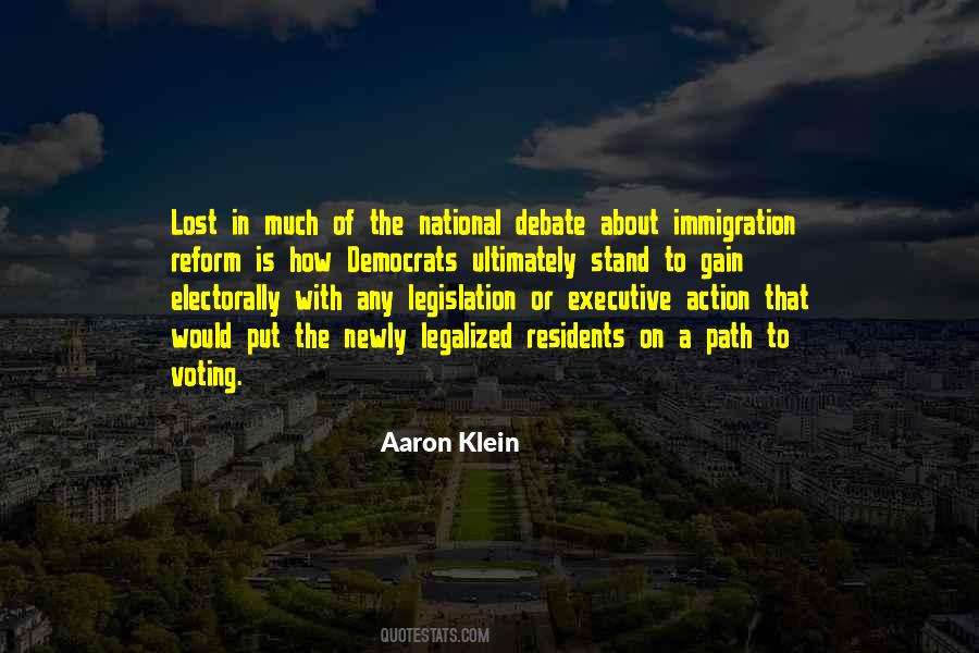 Aaron Klein Quotes #1439412