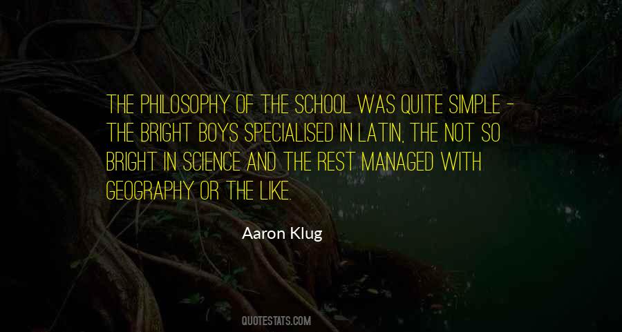 Aaron Klug Quotes #165715