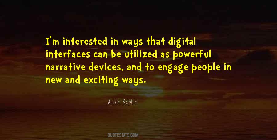 Aaron Koblin Quotes #929634