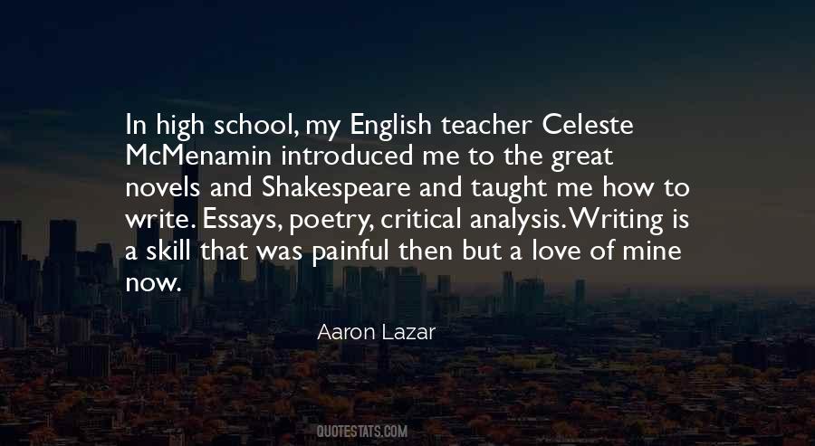 Aaron Lazar Quotes #1677300