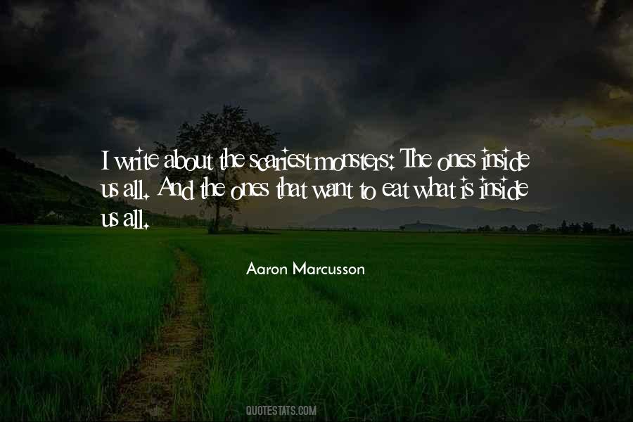 Aaron Marcusson Quotes #517183