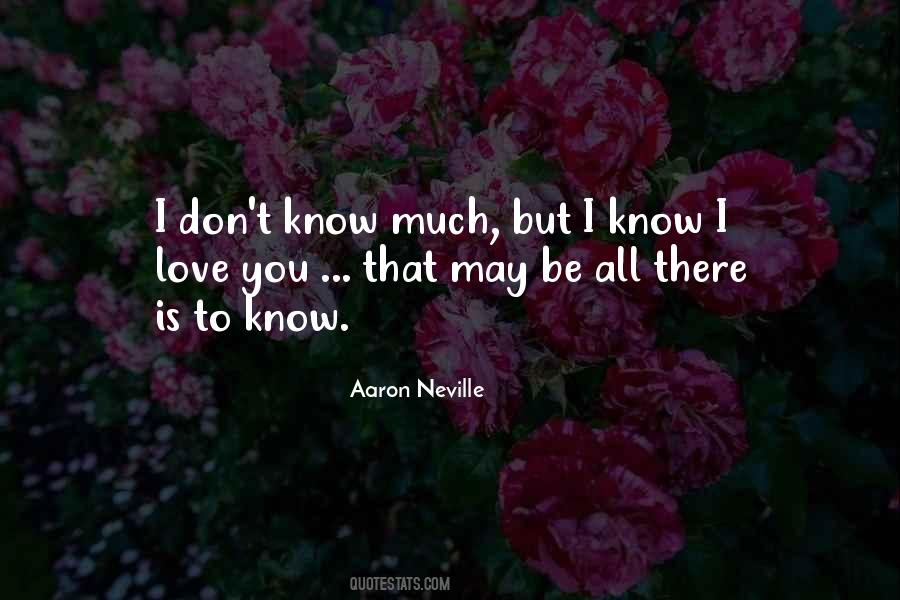 Aaron Neville Quotes #470401