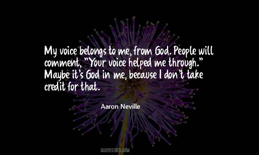 Aaron Neville Quotes #567453