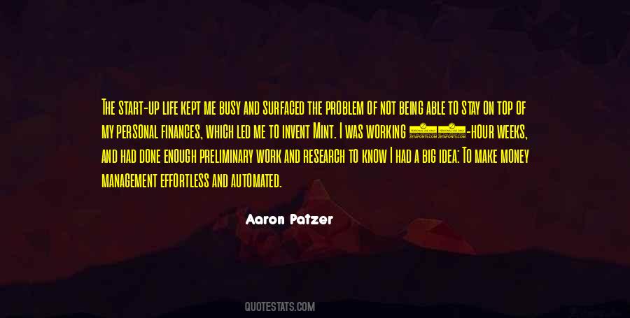 Aaron Patzer Quotes #124419