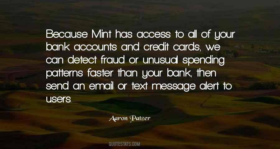 Aaron Patzer Quotes #1302554