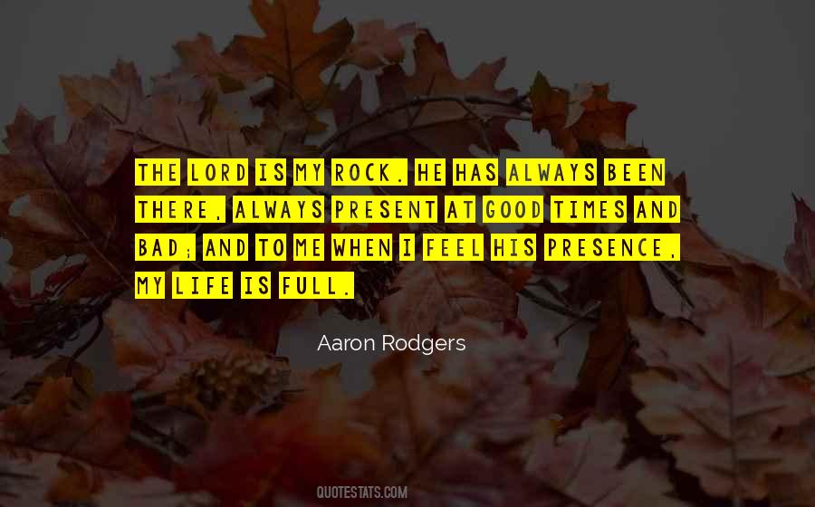 Aaron Rodgers Quotes #591145