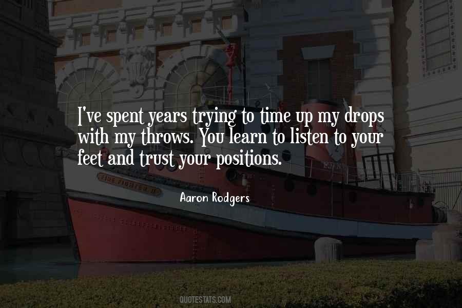 Aaron Rodgers Quotes #798704