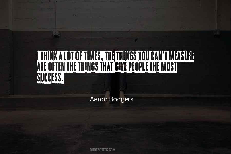 Aaron Rodgers Quotes #952570