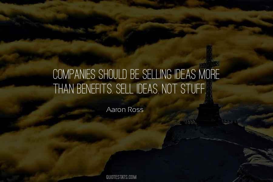 Aaron Ross Quotes #1277961