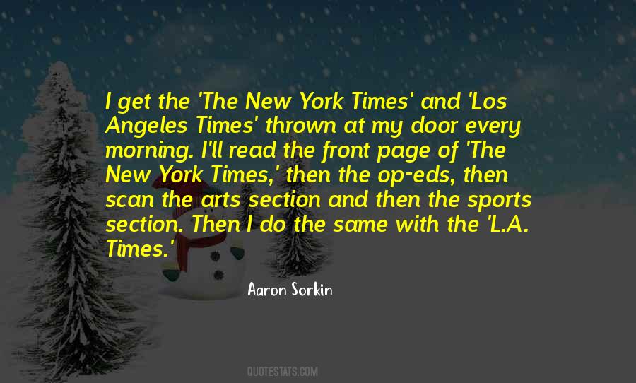 Aaron Sorkin Quotes #833183