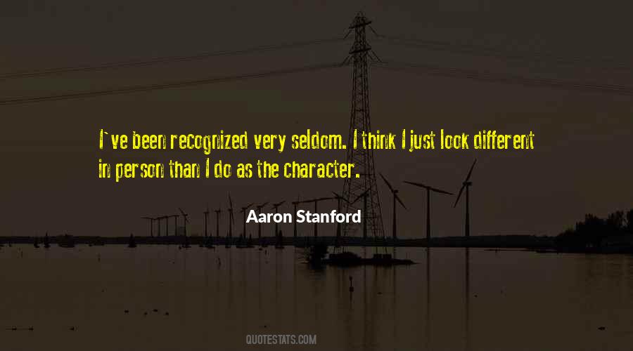 Aaron Stanford Quotes #270453