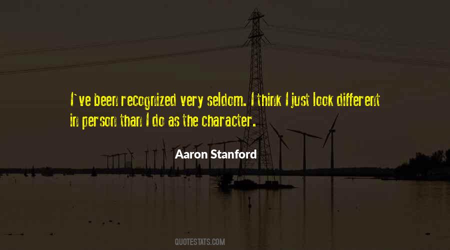 Aaron Stanford Quotes #270453