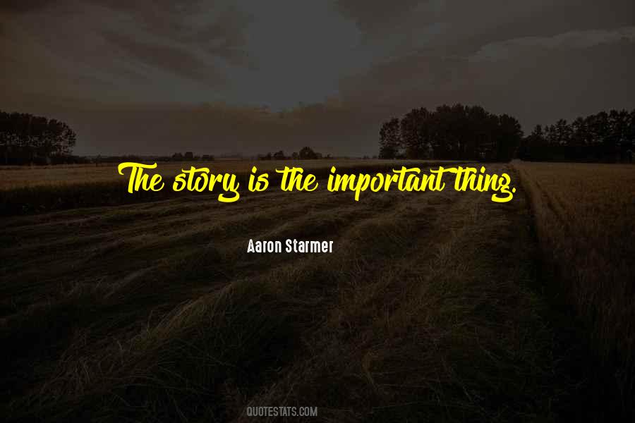 Aaron Starmer Quotes #782626