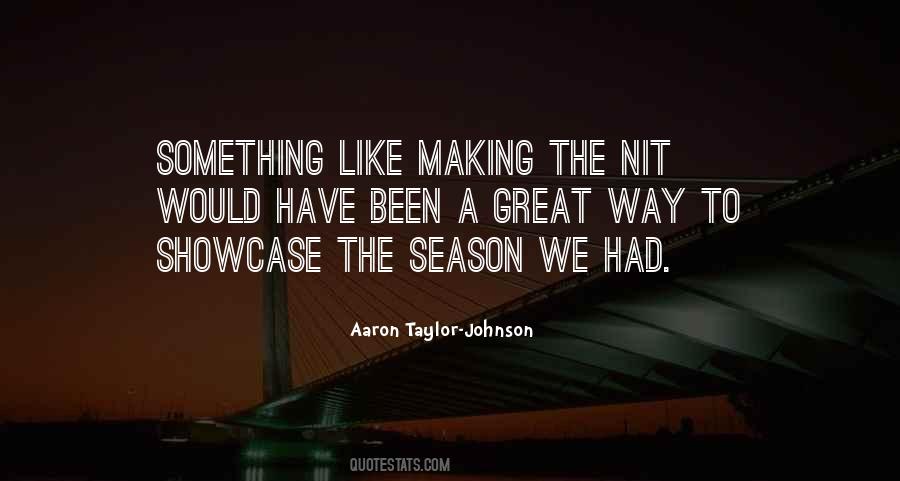 Aaron Taylor-Johnson Quotes #641780