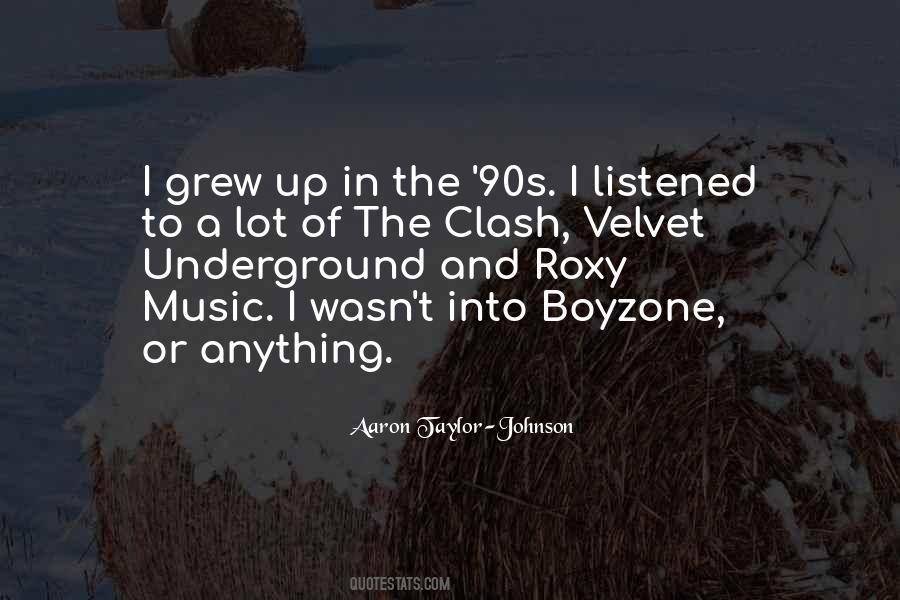 Aaron Taylor-Johnson Quotes #762664
