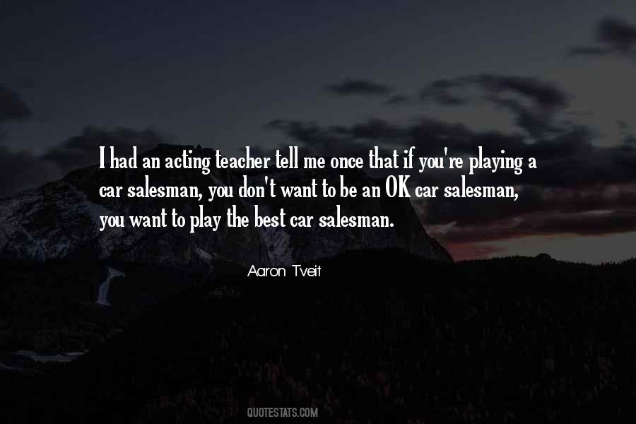Aaron Tveit Quotes #1177060