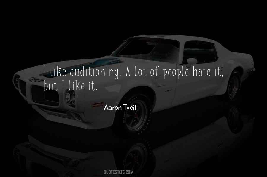 Aaron Tveit Quotes #141488