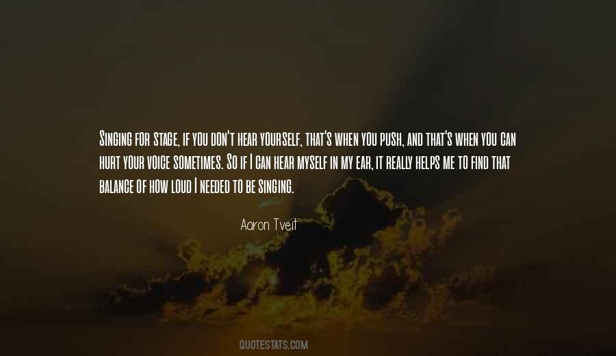 Aaron Tveit Quotes #1500788
