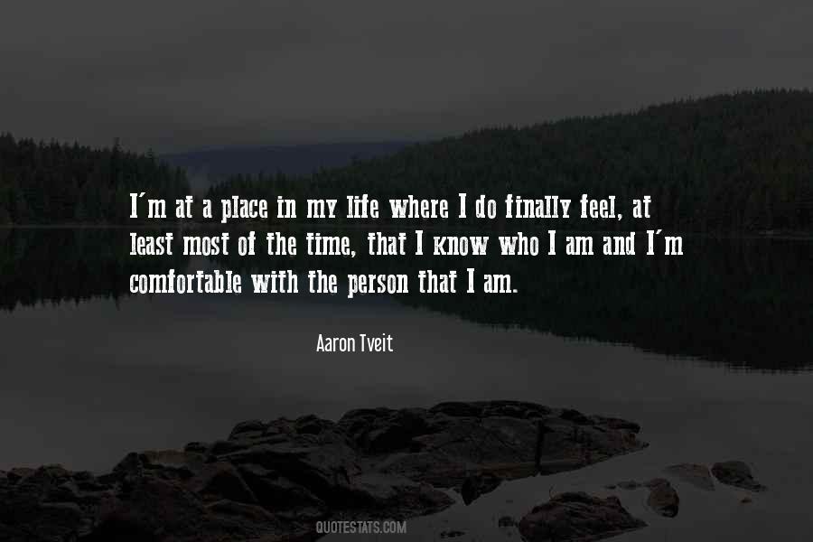 Aaron Tveit Quotes #245422