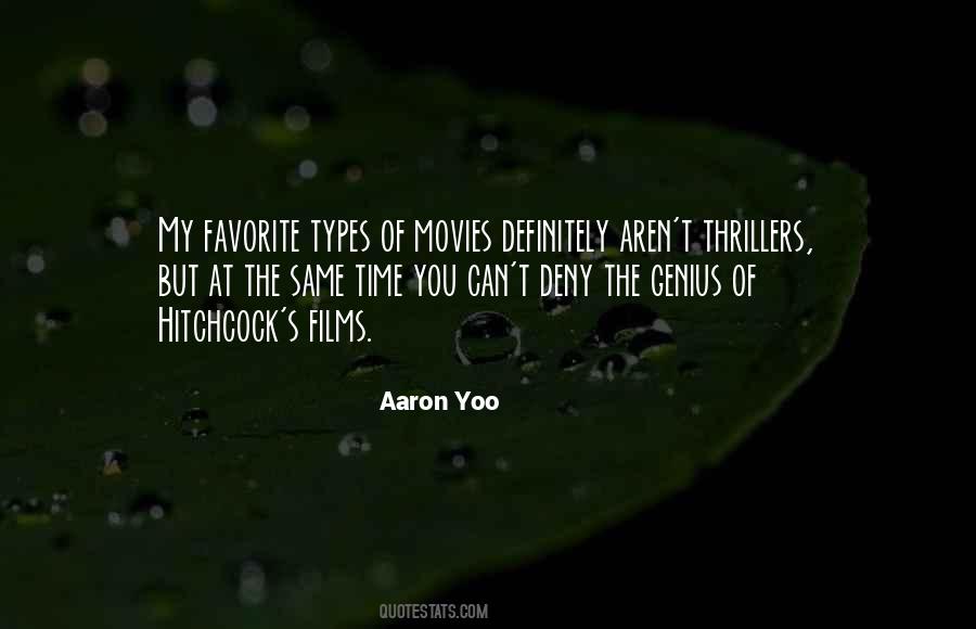 Aaron Yoo Quotes #1308985