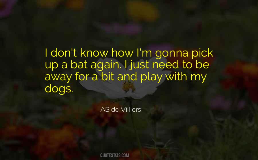 AB De Villiers Quotes #1263410