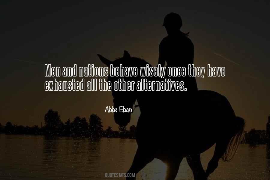 Abba Eban Quotes #575046