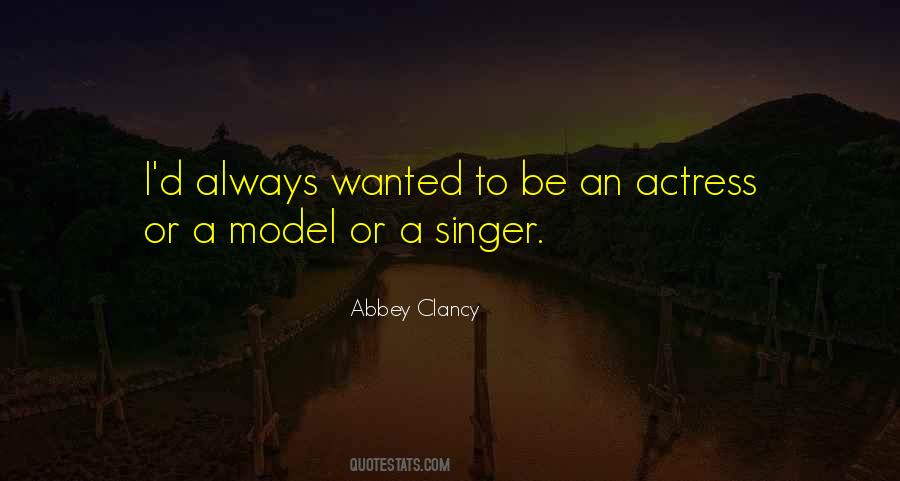 Abbey Clancy Quotes #238321