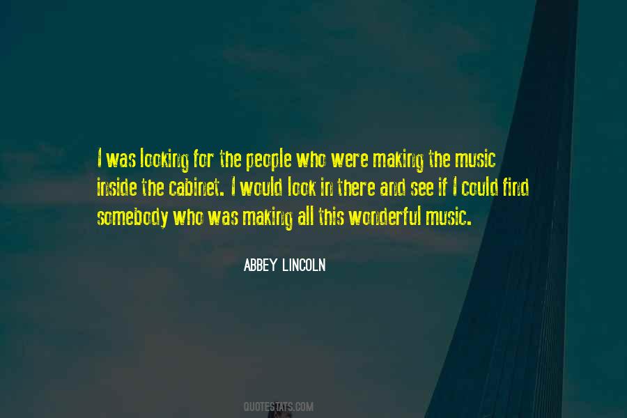 Abbey Lincoln Quotes #1121572