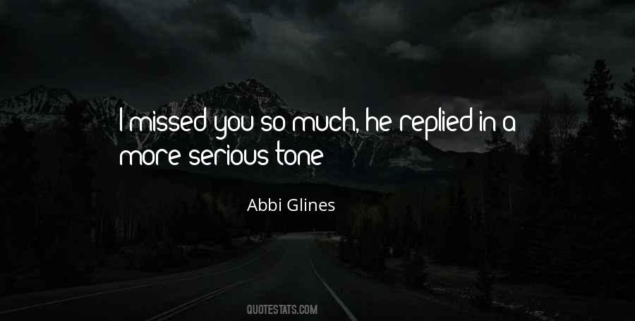 Abbi Glines Quotes #194500