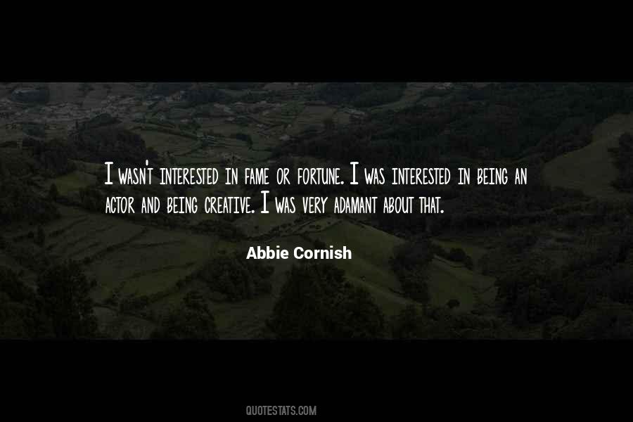 Abbie Cornish Quotes #651714