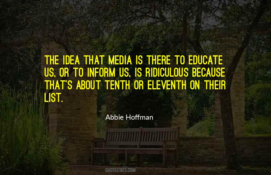 Abbie Hoffman Quotes #453741