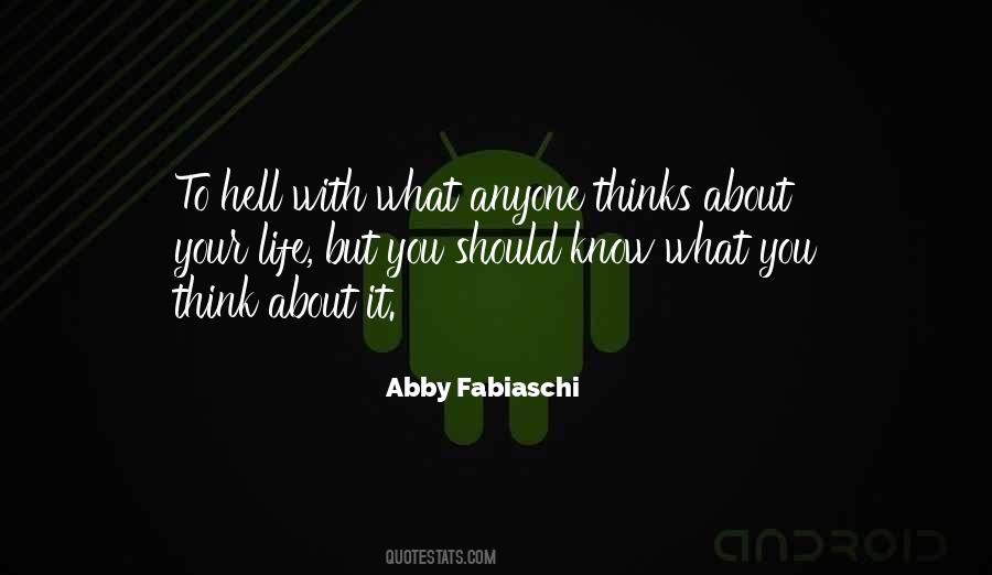 Abby Fabiaschi Quotes #248571