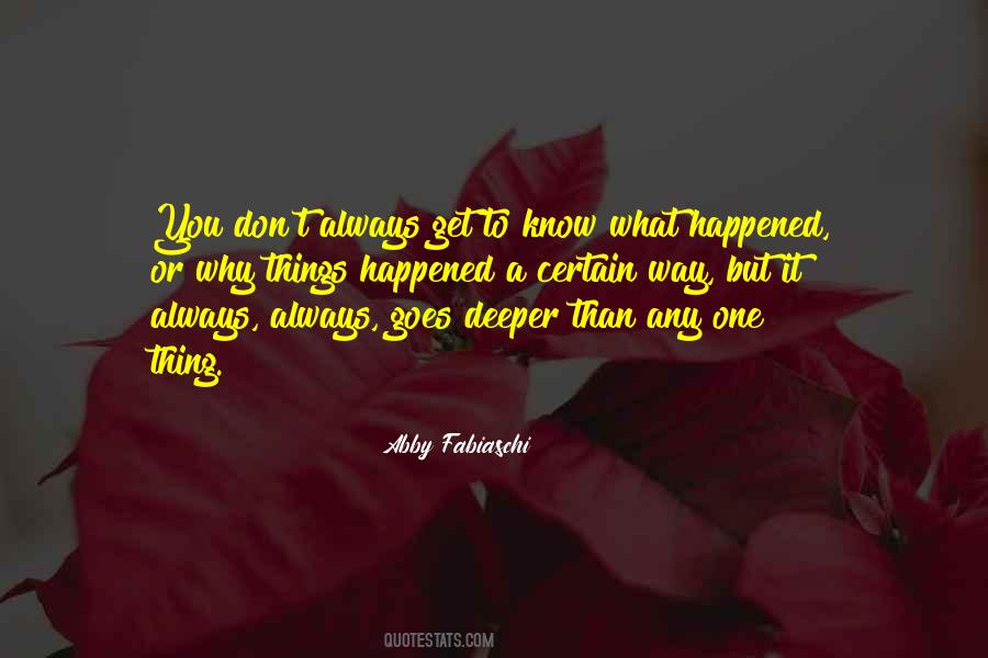 Abby Fabiaschi Quotes #30932