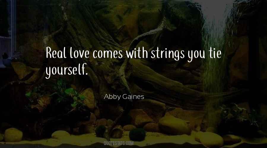 Abby Gaines Quotes #791656