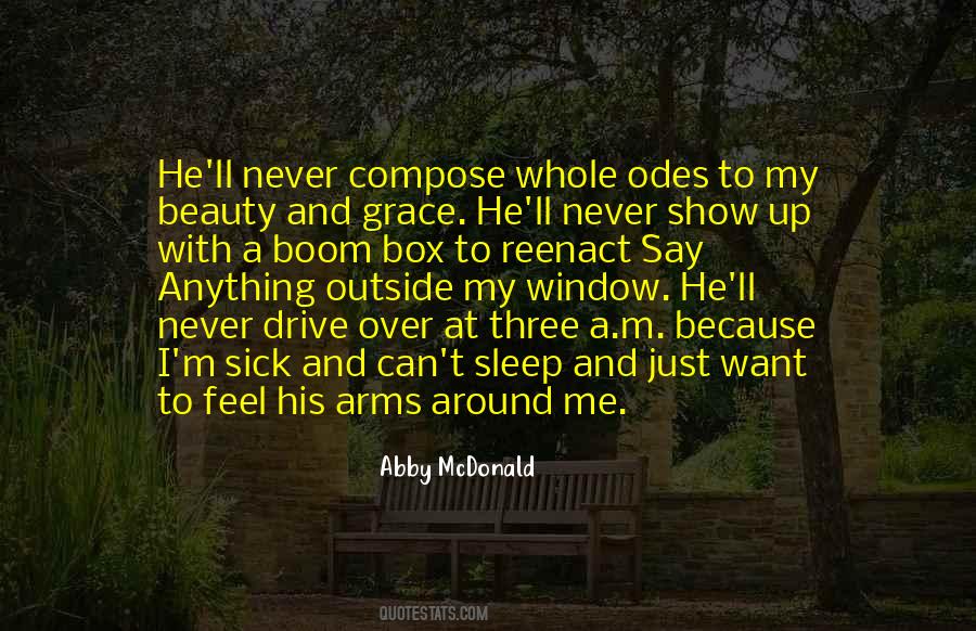 Abby McDonald Quotes #1194338