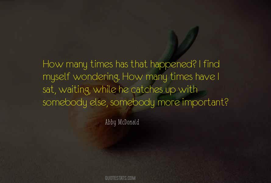 Abby McDonald Quotes #485590