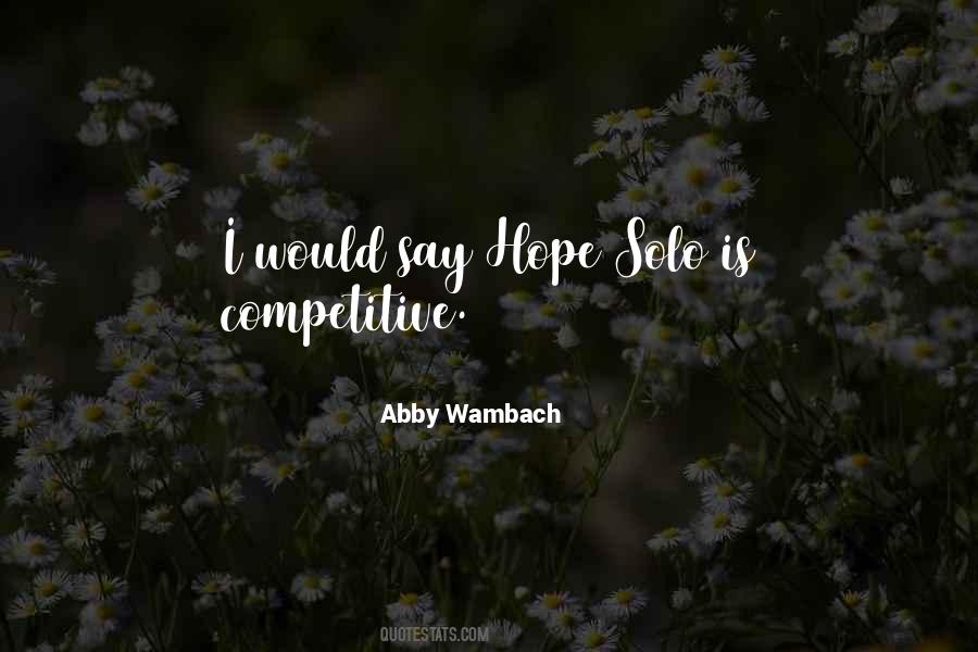 Abby Wambach Quotes #644436
