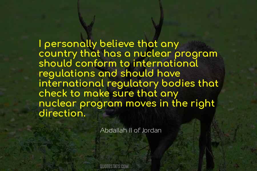 Abdallah II Of Jordan Quotes #101064