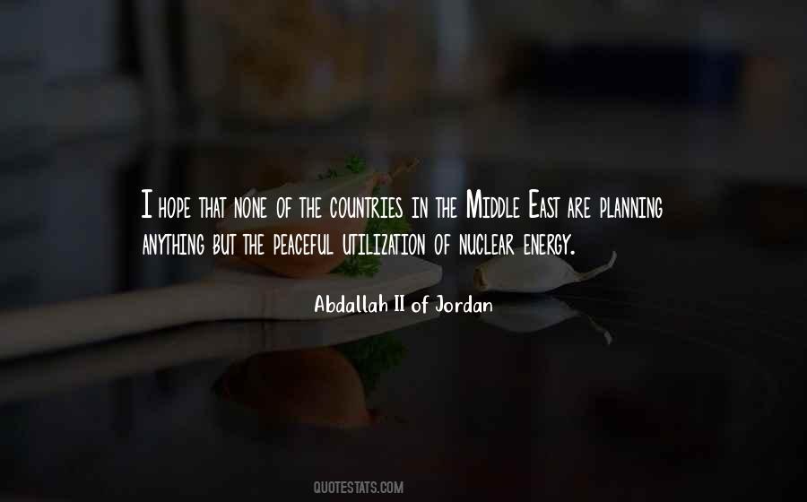 Abdallah II Of Jordan Quotes #1051017