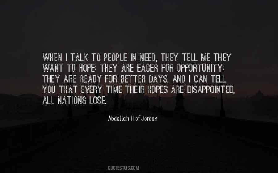 Abdallah II Of Jordan Quotes #1386601